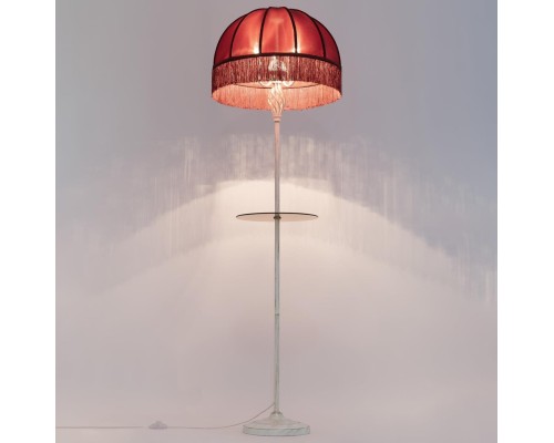 CL407923T Базель Патина+Красный Торшер со столиком