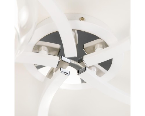 CL152150 Кристи Белый+Хром Св-к Люстра