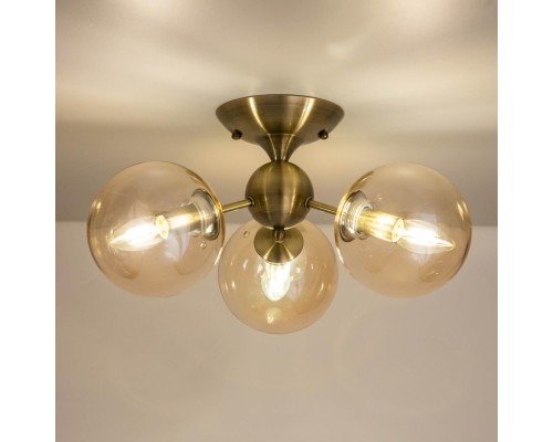 CL102133 Томми Бронза Св-к Люстра