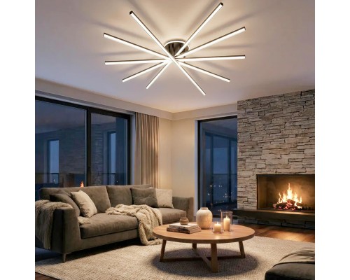 CL203651 TRENT Черный Люстра