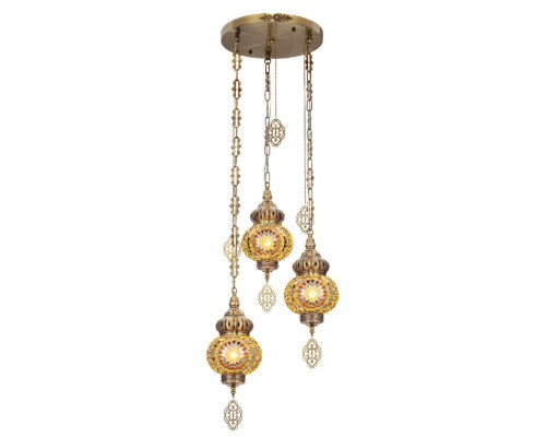 CL419135 Каир Мозаика Янтарь Подвес