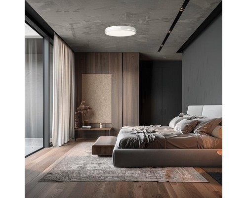 CL72470GL0 Купер Лайн Белый Св-к Потол. с RGB