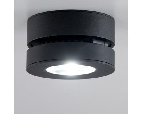 CL558031N Стамп Черный Св-к Накладной 10W*4000K