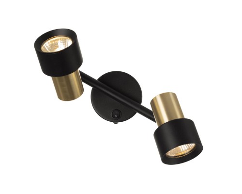 CL505621 SAT Черный+Зол. Св-к Наст.-Потол.