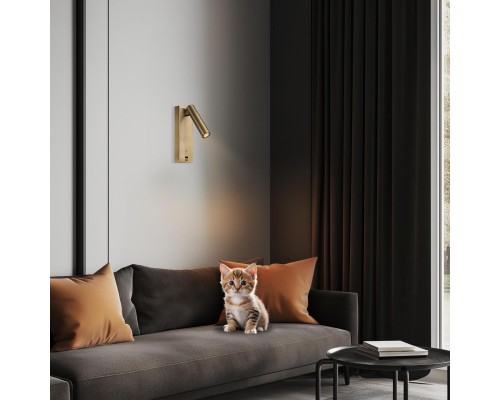 CL704433 Декарт Бронза Стар. Св-к Настенный с USB