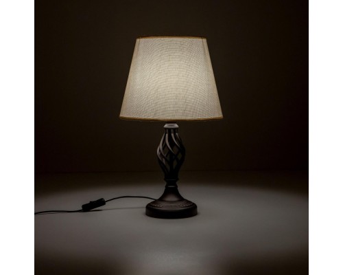 CL402855 Вена Кофейный+Рогожка Св-к Настольный