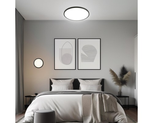 CL738501V Бейсик Черный Св-к Накл. LED 50W*Мульти