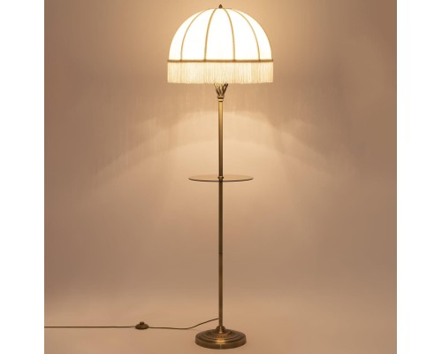 CL407931T Базель Бронза+Бежевый Торшер со столиком