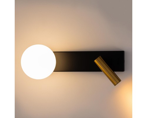 CL704451 Декарт Черный+Бронза Св-к Настенный