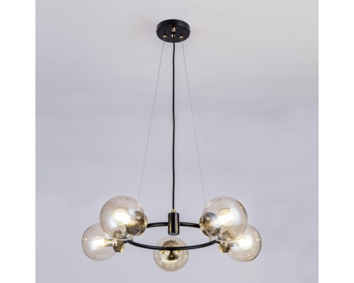 CL105155 Планета Черн+Дымч. Св-к Люстра