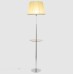 CL402973T Линц Хром+Кремовый Торшер со столиком