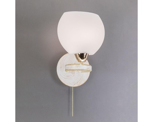 CL131313 Октава Белый+Золото Бра