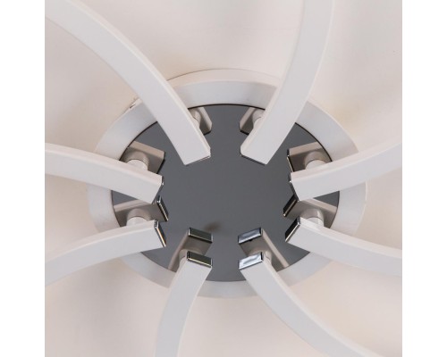 CL152180 Кристи Белый+Хром Св-к Люстра