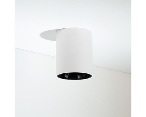 CL7440101 Старк Белый+Черный Св-к Потол. 12W*3500K