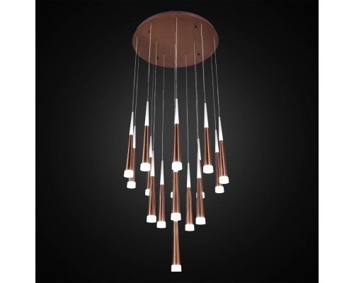 Подвесной светодиодный светильник Citilux CL227163 Вегас 112 Вт 3000K Кофейный