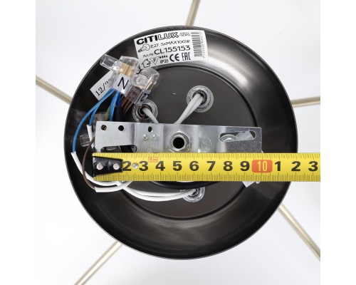 Подвесная люстра Citilux CL155153 Лайма Старая бронза