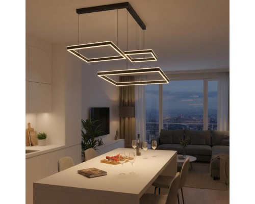 CL719K311 Дуэт Черный Св-к Люстра