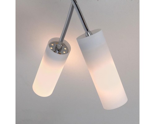 CL122161 Новелла Хром+Хром Мат. Св-к Люстра