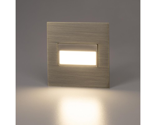 CLD007K3 Скалли Квадр. Бронза 1W*4000K