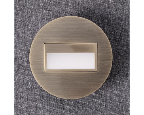 CLD007R3 Скалли Круг Бронза 1W*4000K