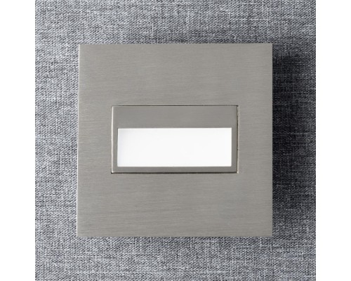 CLD007K1 Скалли Квадр. ХромМат. 1W*4000K