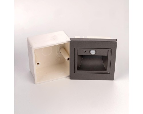 CLD005KS1 Skally Подсветка Графит, 1W*3000K, с сенсором