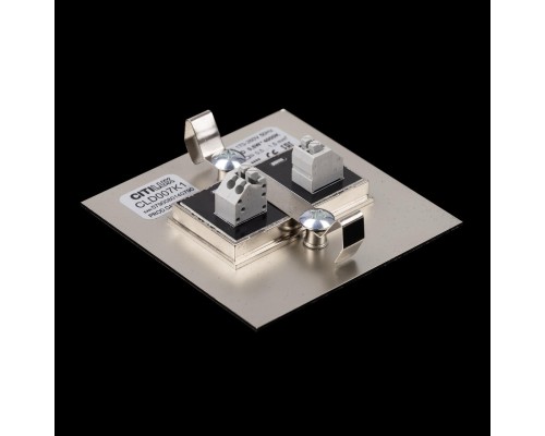 CLD007K1 Скалли Квадр. ХромМат. 1W*4000K