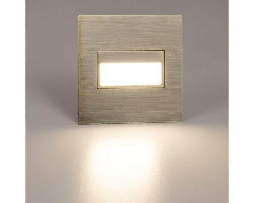 CLD007K3 Скалли Квадр. Бронза 1W*4000K