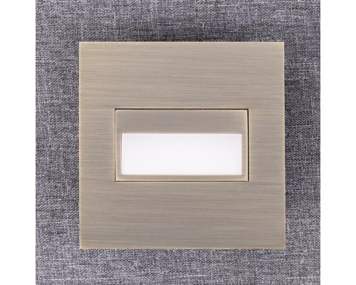 CLD007K3 Скалли Квадр. Бронза 1W*4000K