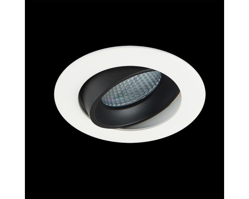 CLD001NW4 Альфа Бел+Черный Св-к Встр. LED 7W*3500K