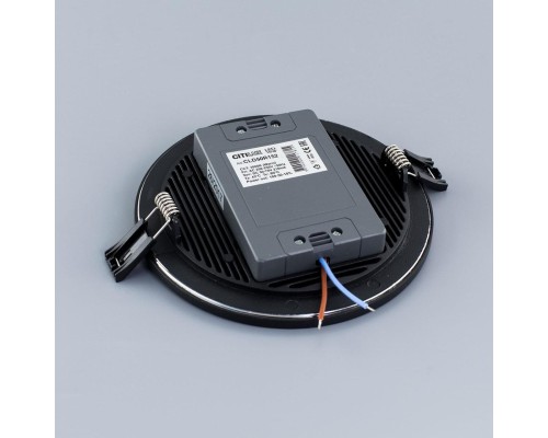 Встраиваемый светодиодный светильник Citilux CLD50R152 Омега 15 Вт 3000K Черный