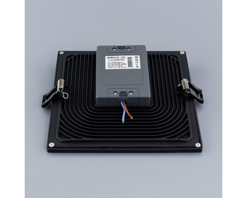 Встраиваемый светодиодный светильник Citilux CLD50K222 Омега 22 Вт 3000K Черный