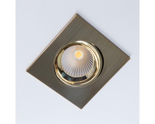 CLD001KNW6 Альфа Бронза+Зол Св-к Встр. LED 7W*3500K