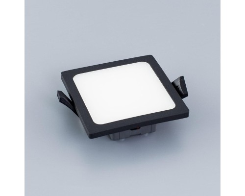 Встраиваемый светодиодный светильник Citilux CLD50K082 Омега 8 Вт 3000K Черный