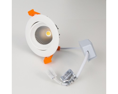 CLD001NW0 Альфа Белый Св-к Встр. LED 7W*3500K