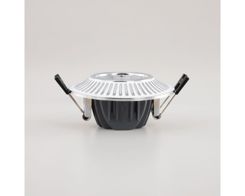 CLD042NW1 Дзета Белый+Хром  Св-к Встр. 7W*3500K