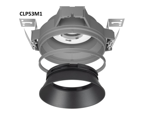 CLP53M1 TENS+MOD.53 Черный Светильник