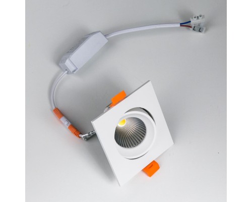 CLD001KNW0 Альфа Белый Св-к Встр. LED 7W*3500K