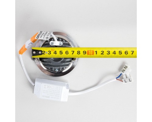 CLD004NW1 Гамма Хром Св-к Встр. 7W*3500K