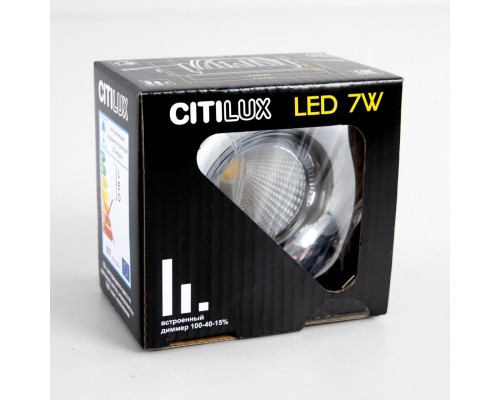 CLD004NW1 Гамма Хром Св-к Встр. 7W*3500K