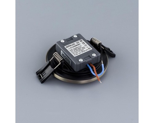 Встраиваемый светодиодный светильник Citilux CLD50R081 Омега 8 Вт 3000K Хром Матовый