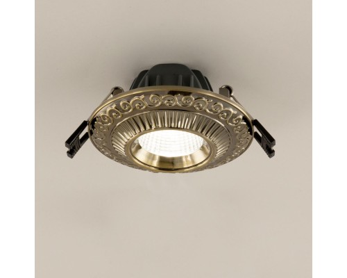 CLD041NW3 Боска Бронза  Св-к Встр. 7W*3500K