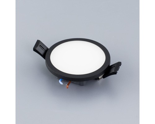 Встраиваемый светодиодный светильник Citilux CLD50R082 Омега 8 Вт 3000K Черный