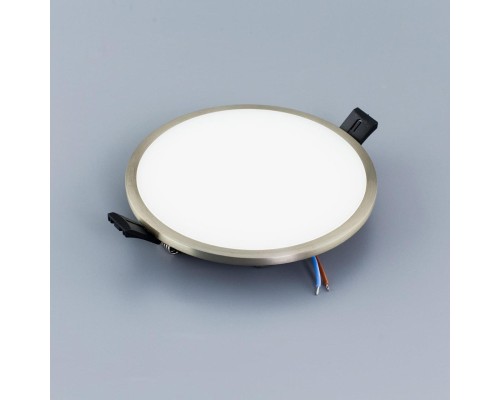 Встраиваемый светодиодный светильник Citilux CLD50R151 Омега 15 Вт 3000K Хром Матовый