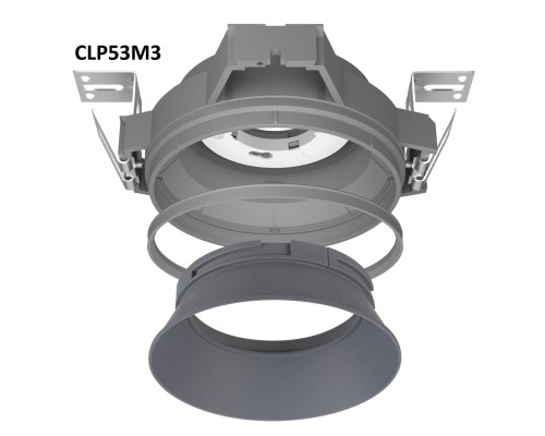 CLP53M3 TENS+MOD.53 Серый Светильник