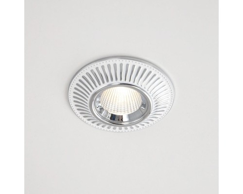 CLD042NW1 Дзета Белый+Хром  Св-к Встр. 7W*3500K