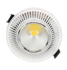 Светильник светодиодный Citilux CLD042W1 Дзета 7 Вт 3000K Белый+Хром