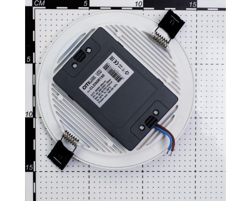 Встраиваемый светодиодный светильник Citilux CLD50R150N Омега 15 Вт 4000K Белый