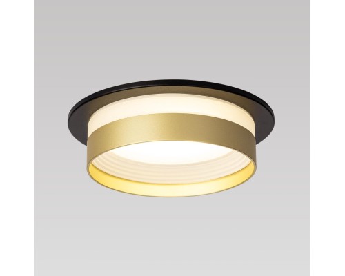 CL002D14 Hardy Черный+Золото  Св-к Встраиваемый