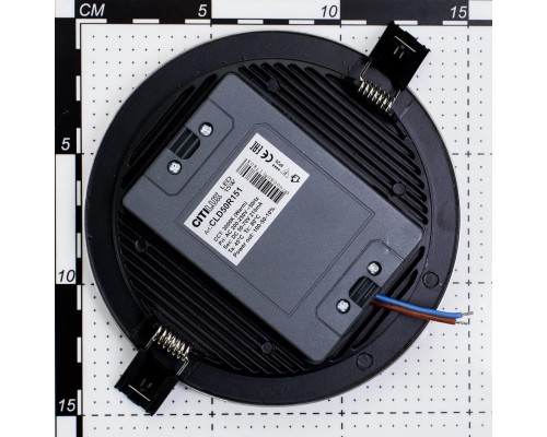 Встраиваемый светодиодный светильник Citilux CLD50R151 Омега 15 Вт 3000K Хром Матовый